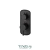 Alyss T-Box valve 2 functions thermo matte black finish