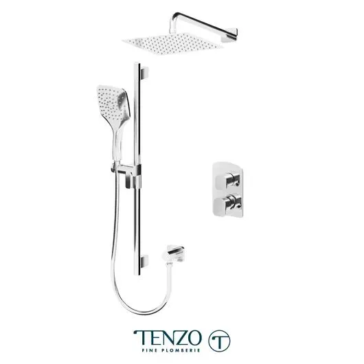 Delano T-Box kit 2 functions pres bal chrome finish