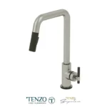 Single-handle kitchen faucet Bellacio with pull-down & 2-Function hand shower stainless steel / matte black