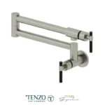 Pot filler faucet Bellacio stainless steel / matte black