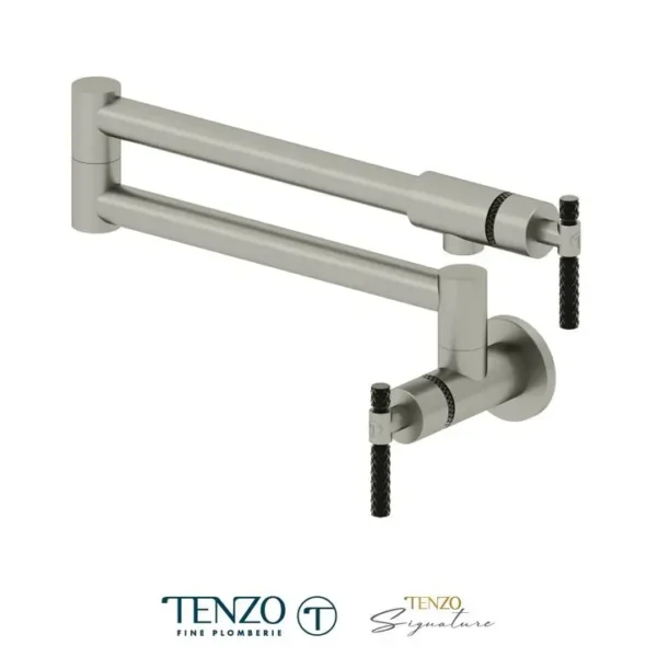 Pot filler faucet Bellacio stainless steel / matte black