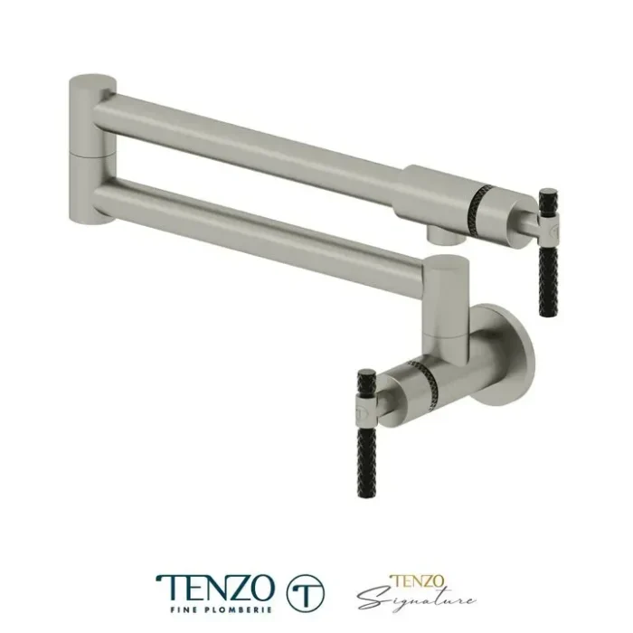 Pot filler faucet Bellacio stainless steel / matte black