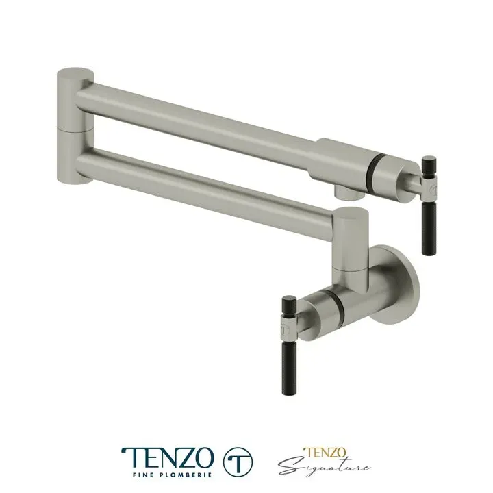 Pot filler faucet Bellacio stainless steel / matte black