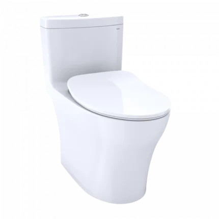 Aquia® IV One-Piece Toilet - 1.28 GPF & 0.8 GPF, Elongated Bowl - WASHLET+ Connection - Slim Seat