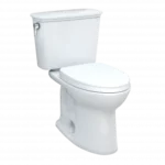 TOTO MS786124CEFG.10 Drake® Transitional Two-piece Toilet, 1.28 GPF, Elongated Bowl - Universal Height - 10" Rough-In
