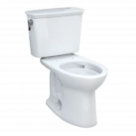 TOTO CST786CEFG.10#01 Drake® Transitional Two-piece Toilet, 1.28 GPF, Elongated Bowl - Universal Height - 10" Rough-In