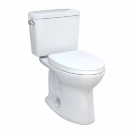 TOTO Drake MS776124CSFG.10#01 Drake® Two-piece Toilet, 1.6 GPF, Elongated Bowl - Universal Height - 10" Rough-In