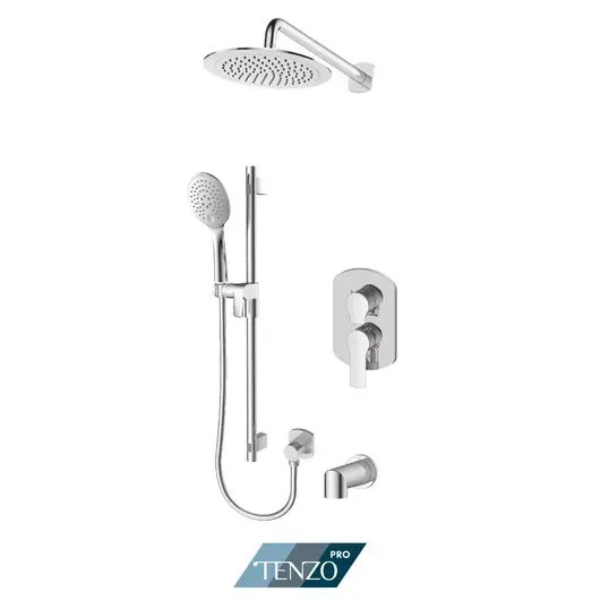 Galia Tenzo Pro Kit 2 & 3 functions pres bal chrome finish