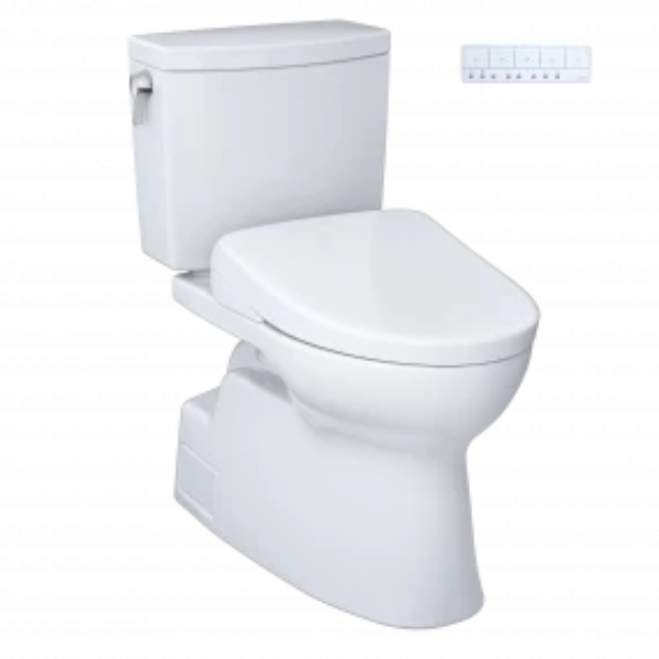 TOTO MW4744726CUFGA#01 Vespin® II WASHLET®+ S7 Two-Piece Toilet - 1.0 GPF