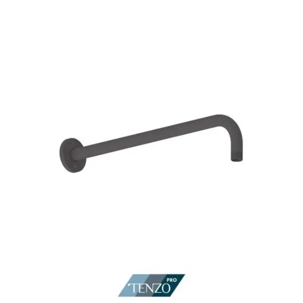 Shwr arm wall mount 40cm [16"] Matte black