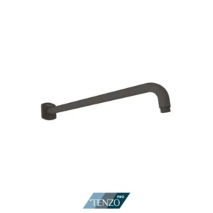 Shower arm wall mount 40cm [16"] matte black