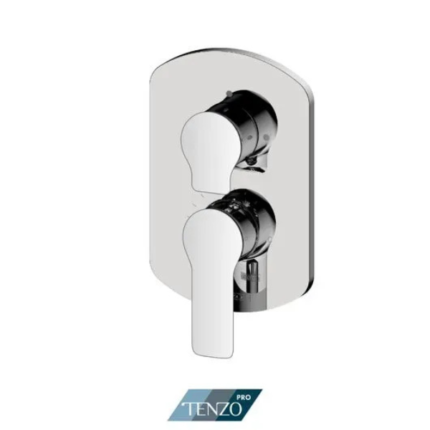 Trim for Galia SMART-TRIM valve pressure balance 2 & 3 functions not-shared chrome