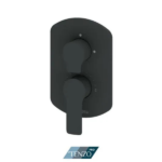 Trim for Galia SMART-TRIM valve pressure balance 2 & 3 functions not-shared matte black