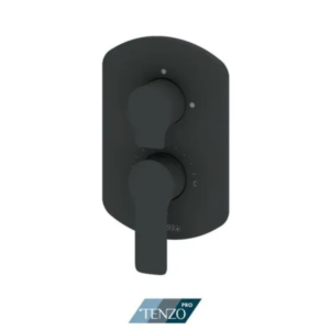 Trim for Galia SMART-TRIM valve pressure balance 2 & 3 functions not-shared matte black