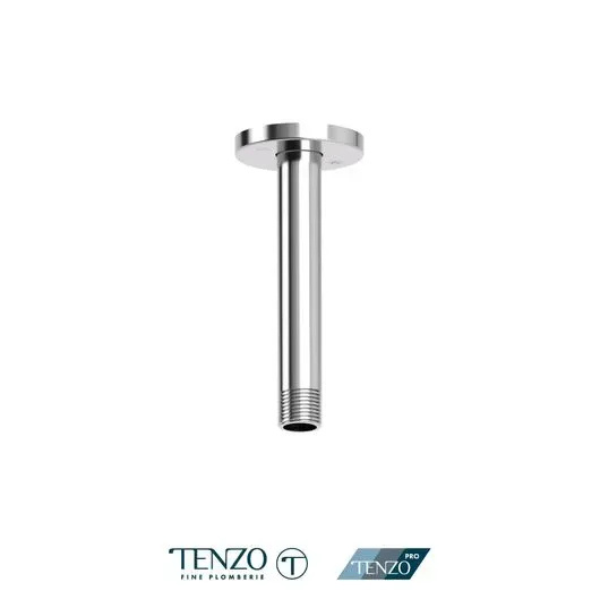 Shwr arm ceiling round 15cm [6"] chrome
