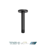 Shwr arm ceiling round 15cm [6"] matte black
