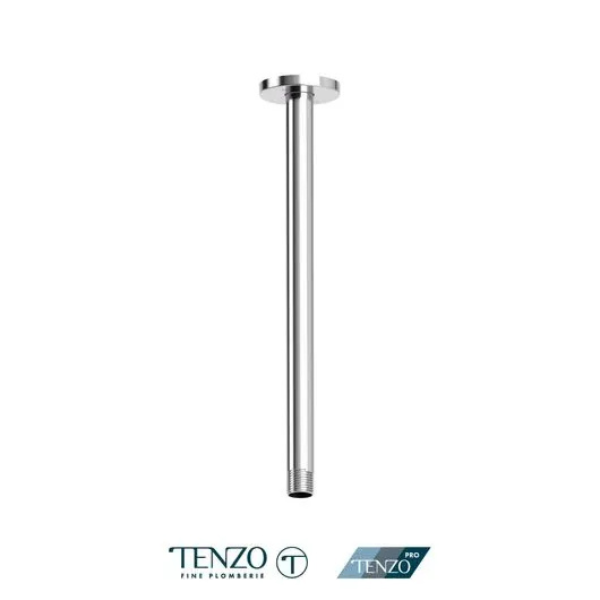 Shwr arm ceiling round 30,5cm [12"] chrome