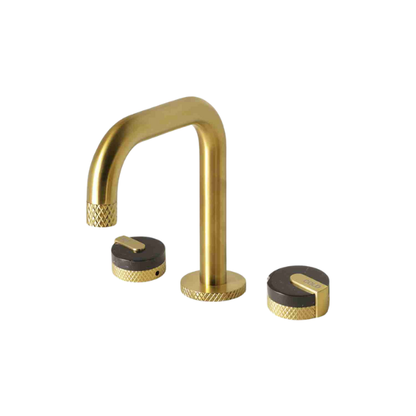 MARMO Three Holes Widespread Bathroom Faucet