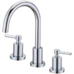 KODAEN F13104 ELEGANTE Three Holes Widespread Bathroom Faucet
