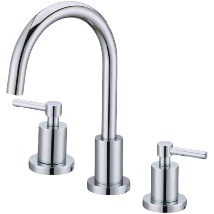KODAEN F13104 ELEGANTE Three Holes Widespread Bathroom Faucet