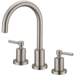 ELEGANTE Three Holes Widespread Bathroom Faucet
