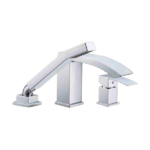 KODAEN F33103 SATRO Three Holes Deckmount Bathtub Filler