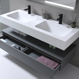 KODAEN WV5693G-1500 + BASIN5693-1500 AVENIR Wallmount Vanities