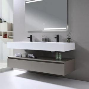 KODAEN WV5693M-1500 + BASIN5693-1500 AVENIR Wallmount Vanities