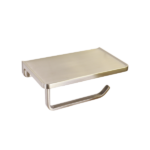 MADISON Bathroom Toilet Paper Single Holder with Shelf