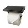 Click to expand MADISON Bathroom Toilet Paper Single Holder with Shelf
