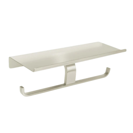 KODAEN TPHSD123 BATHROOM TOILET PAPER DOUBLE HOLDER WITH SHELF