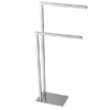 KODAEN TSFS123 Bathtub Freestanding Double Towel Stand