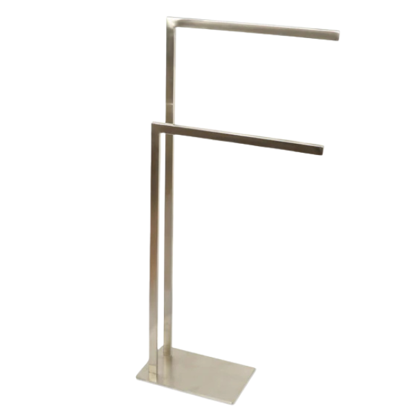 Bathtub Freestanding Double Towel Stand