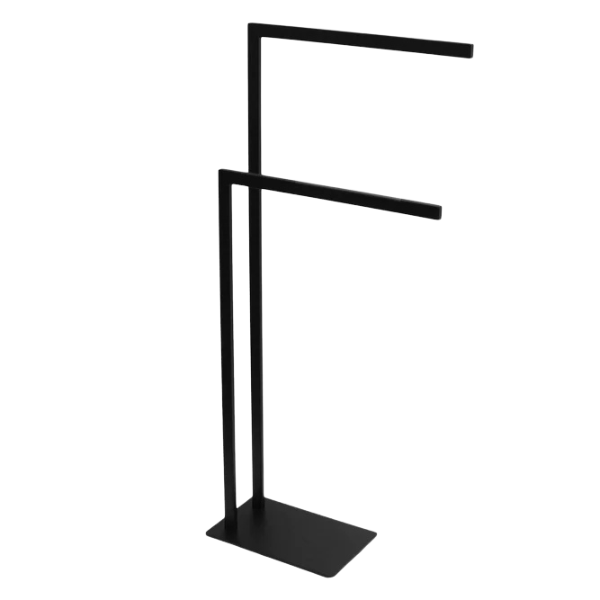 Bathtub Freestanding Double Towel Stand