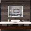 INFINITY SP Front-lit Framed Bathroom LED Vanity Mirror
