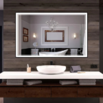 INFINITY SP Front-lit Framed Bathroom LED Vanity Mirror