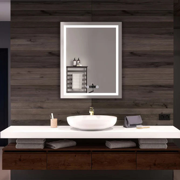 EMBRACE Bathroom LED Vanity Mirror w/ Built-in Bluetooth Speaker