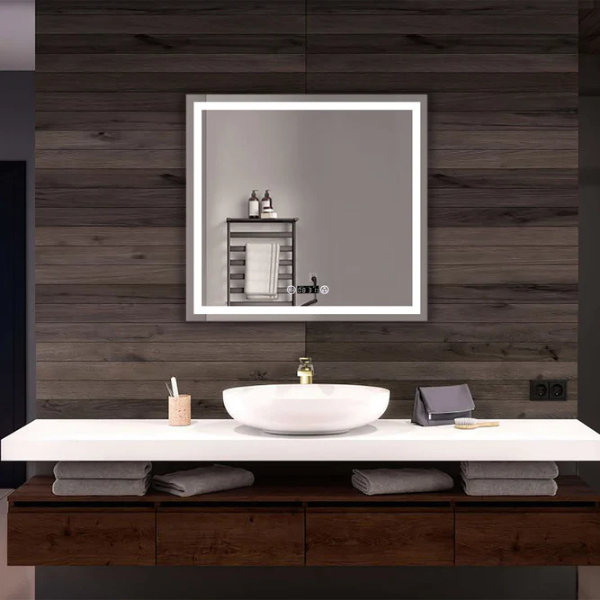 EMBRACE Bathroom LED Vanity Mirror w/ Built-in Bluetooth Speaker