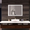 EMBRACE Bathroom LED Vanity Mirror w/ Built-in Bluetooth Speaker