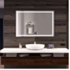 EMBRACE Bathroom LED Vanity Mirror w/ Built-in Bluetooth Speaker