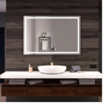 EMBRACE Bathroom LED Vanity Mirror w/ Built-in Bluetooth Speaker