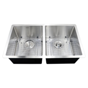 KODAEN UN1414 31" MISSION UNDERMOUNT KITCHEN SINK-18G DOUBLE BOWL