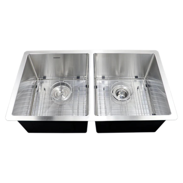KODAEN UN1414 31" MISSION UNDERMOUNT KITCHEN SINK-18G DOUBLE BOWL