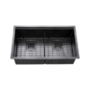 KODAEN UNS1515P Workstation Undermount Double Bowl Sink
