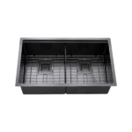 KODAEN UNS1515P Workstation Undermount Double Bowl Sink