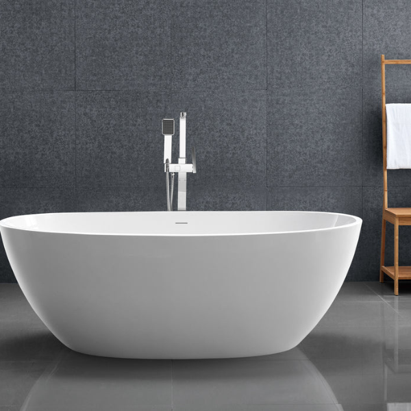 KODAEN EGG PLUS 1500 One Piece Freestanding Bathtub