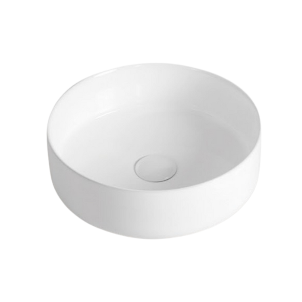 Ceramic round vessel sink