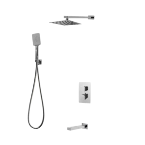 KODAEN F57123-W10BTS DIAMOND Three Way Thermostatic Shower System – Kit 4