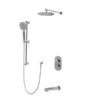 KODAEN F57104-W10ATS CRYSTAL Three Way Thermostatic Shower System