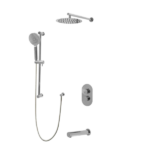 KODAEN F57104-W10ATS CRYSTAL Three Way Thermostatic Shower System